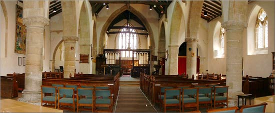 Harwell Church nave