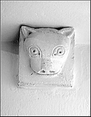 Bear scupture, All Saints' Chilton